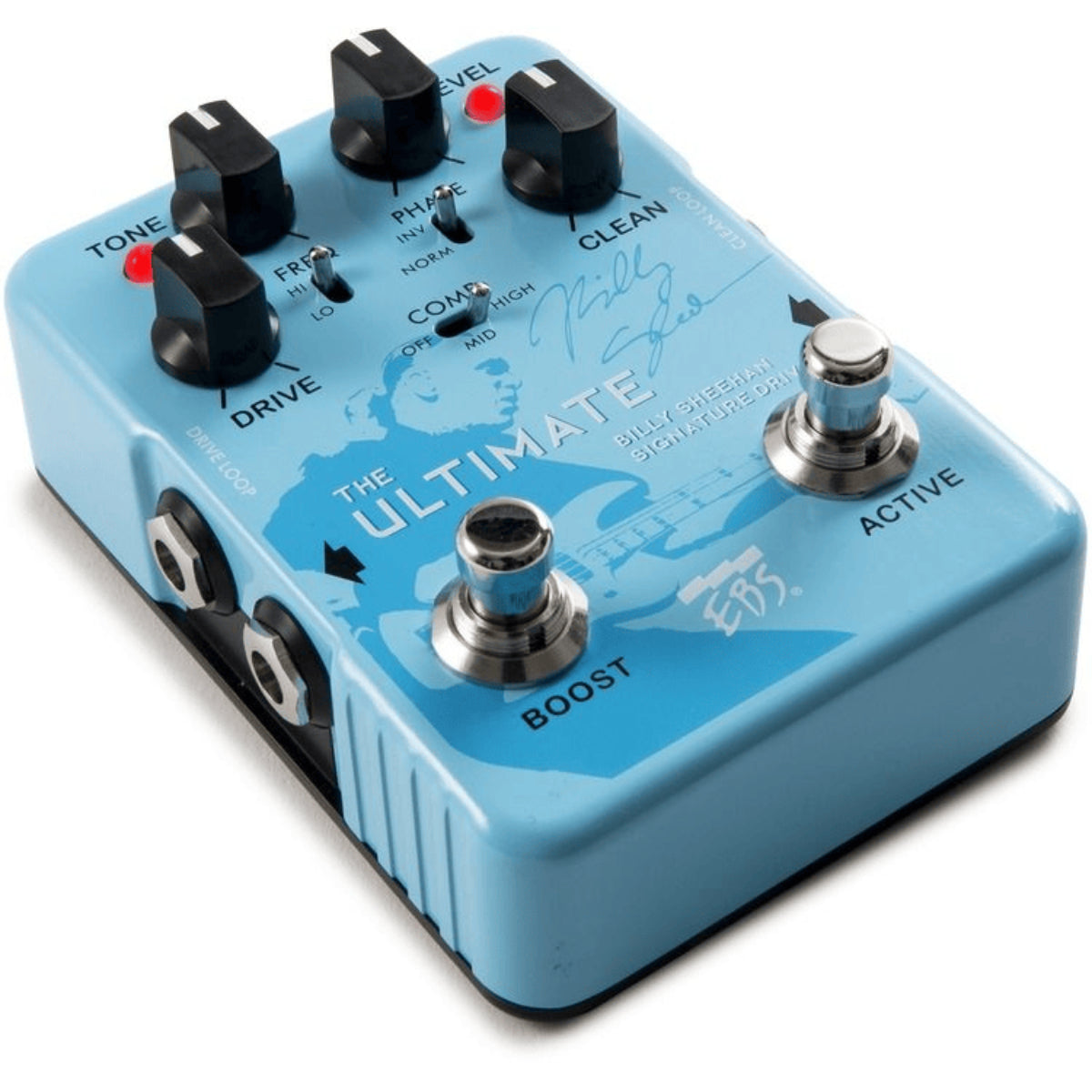 EBS Billy Sheehan Ultimate Signature Bass Overdrive Pedal