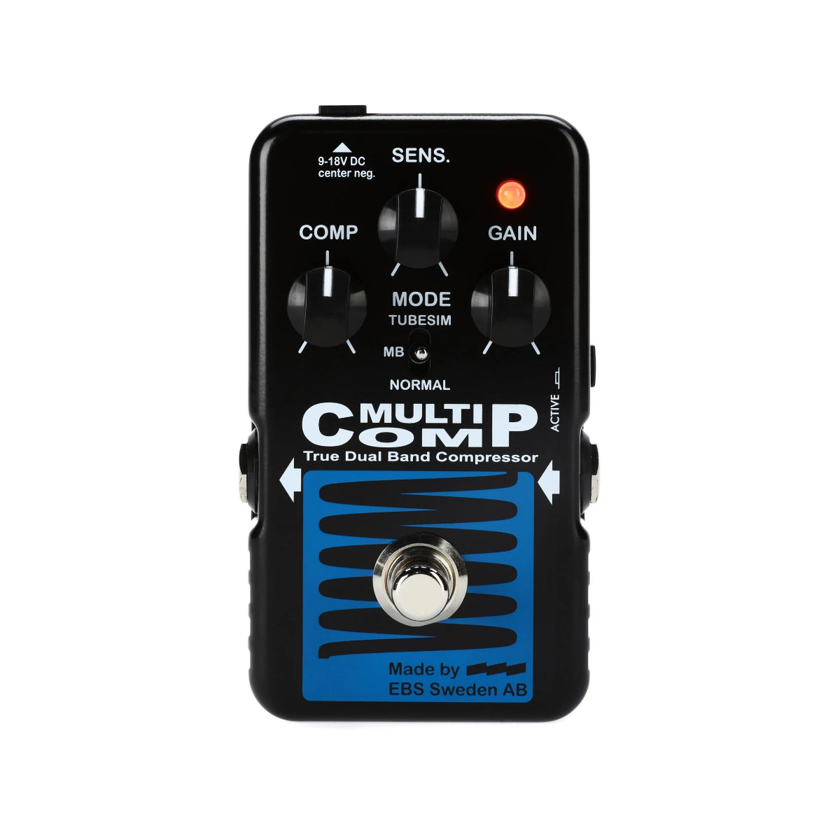 EBS MultiComp Blue Label Bass Compressor Pedal