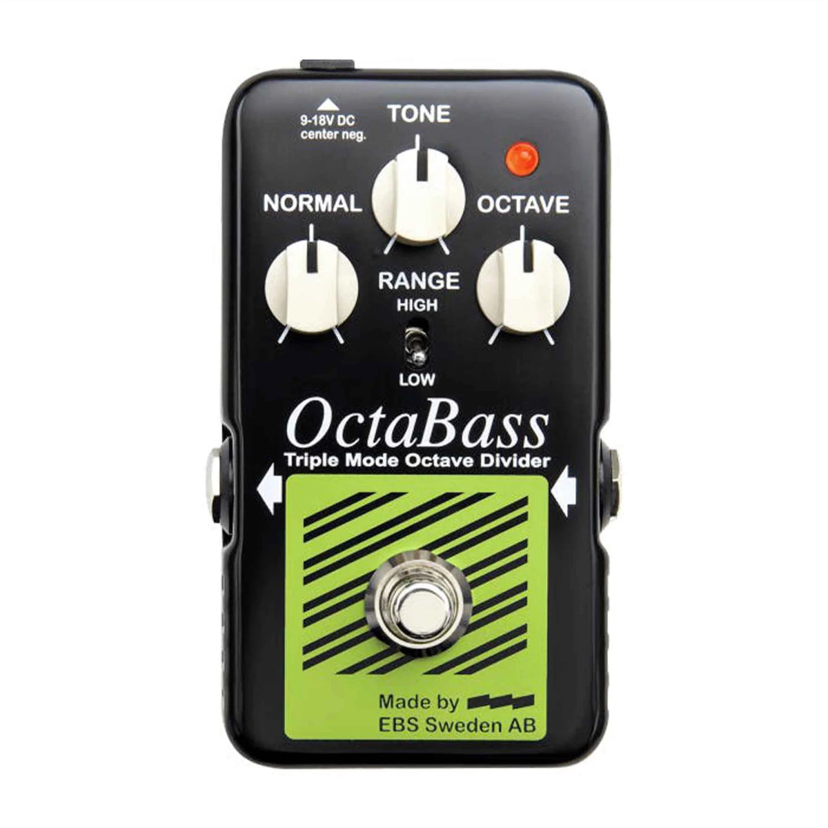 EBS OctaBass Blue Label Triple Mode Octave Divider Pedal