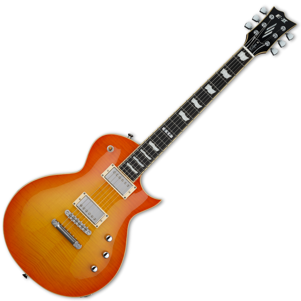 Đàn Guitar Điện ESP E-II Eclipse Full Thickness Vintage Honey Burst