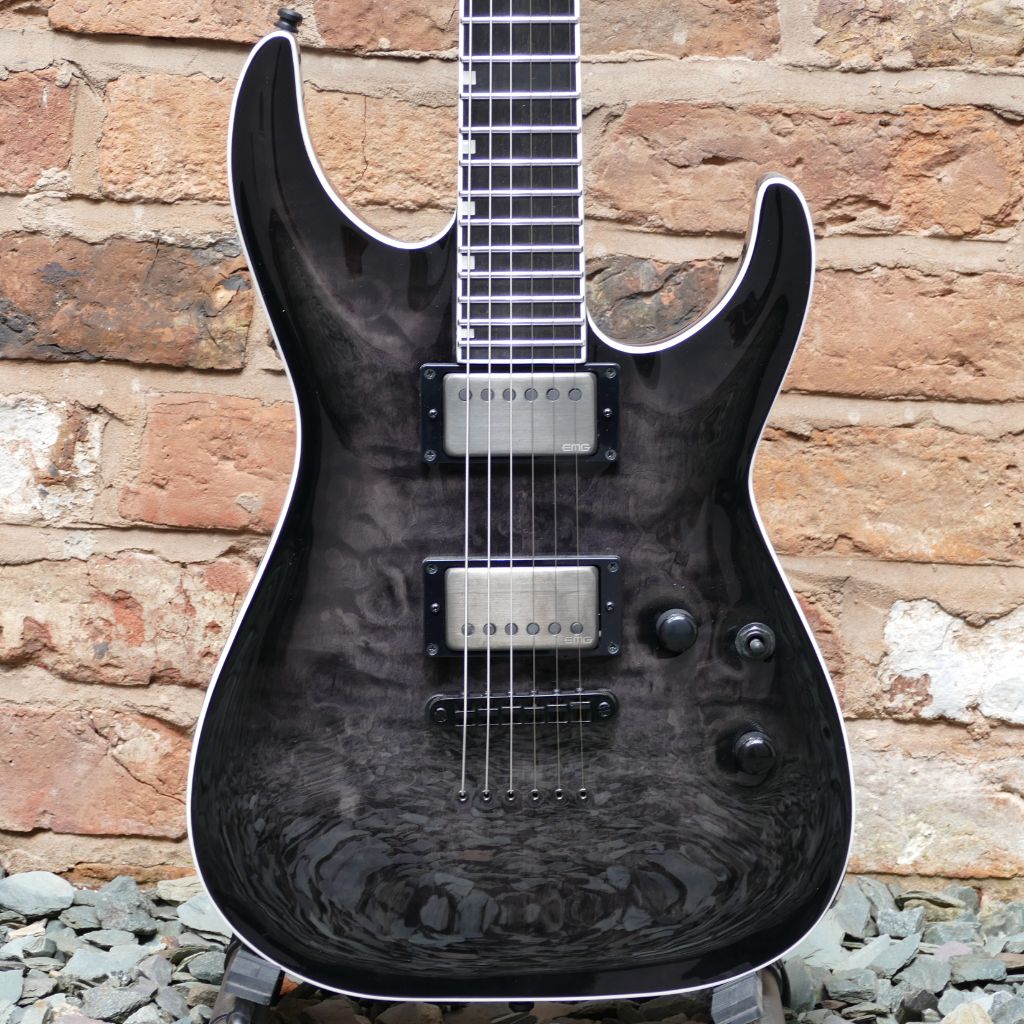 ESP E-II Horizon NT-II See Thru Black Burst