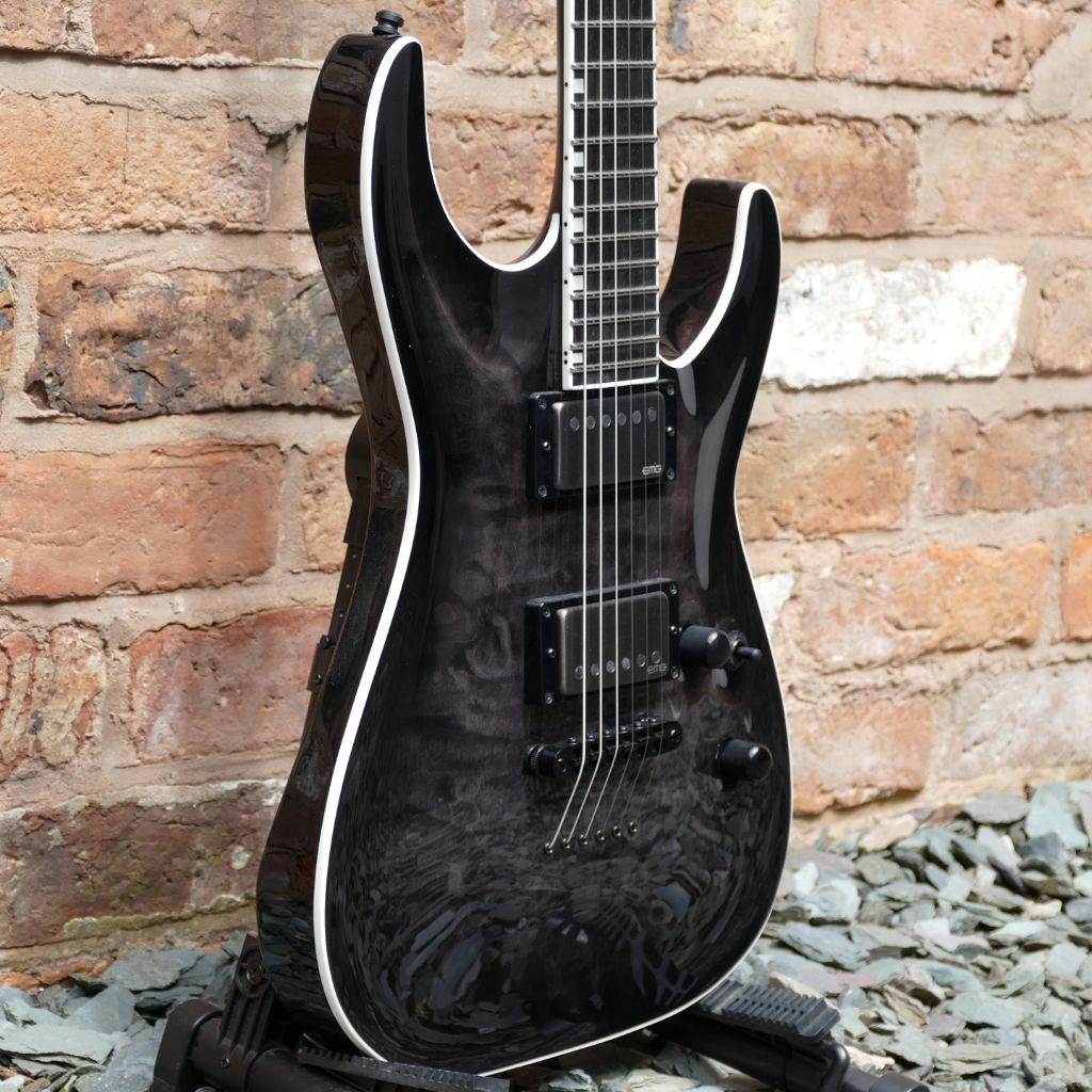 ESP E-II Horizon NT-II See Thru Black Burst