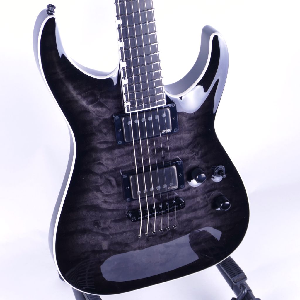 ESP E-II Horizon NT-II See Thru Black Burst