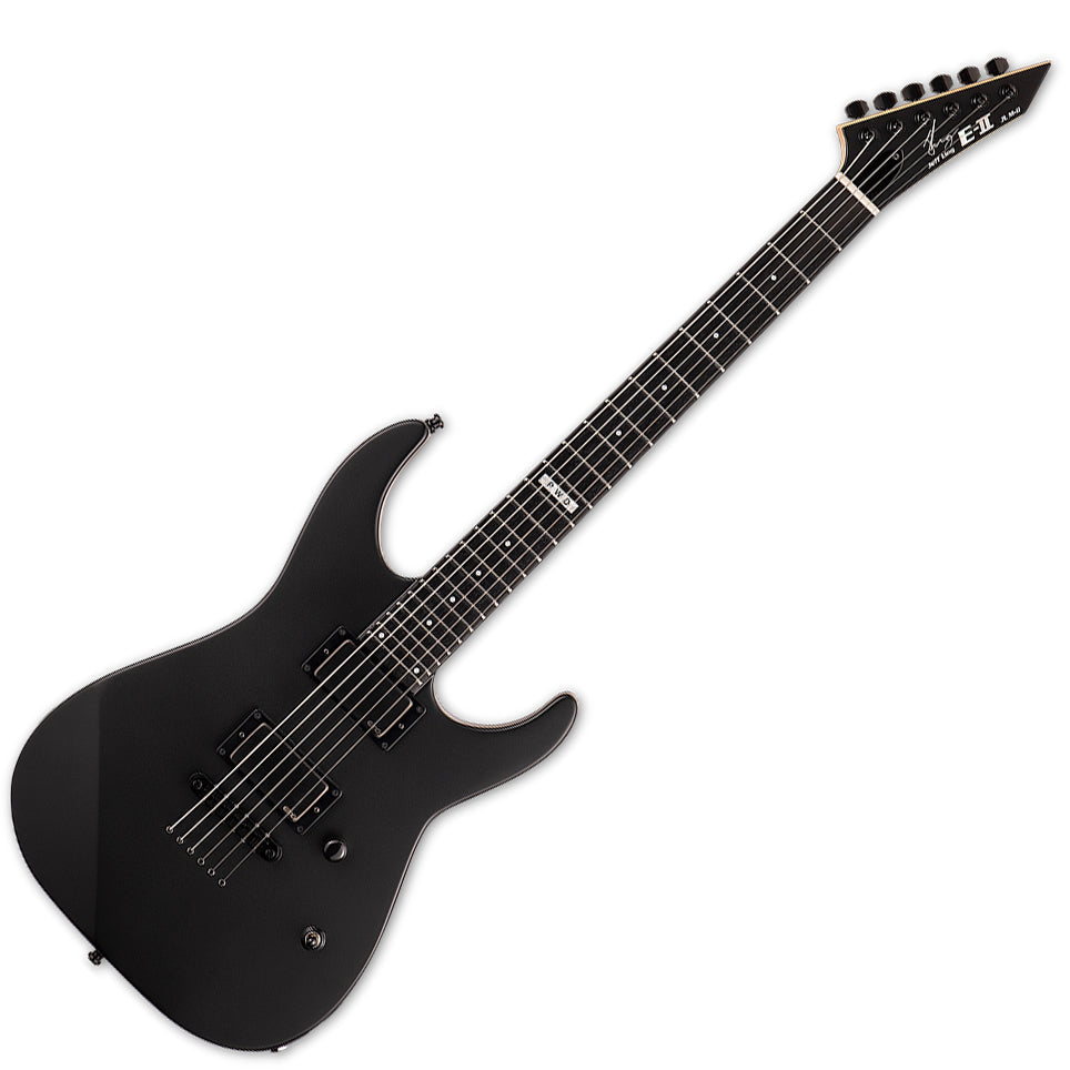 Đàn Guitar Điện ESP E-II Jeff Ling JL-1 M-II - Black Satin