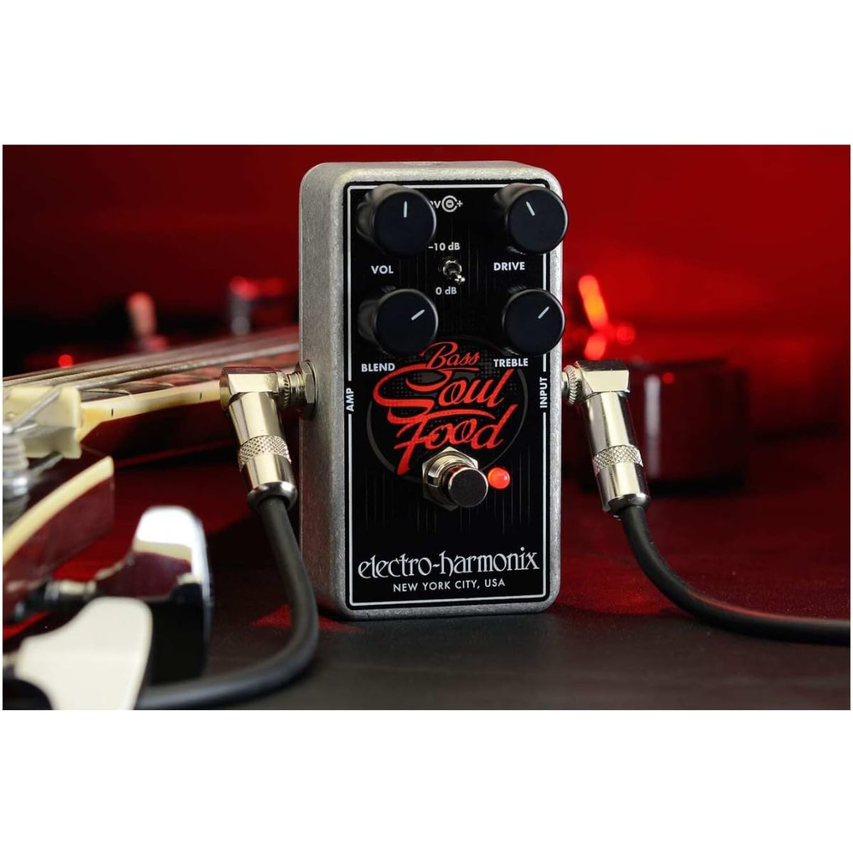 Electro Harmonix Bass Soul Food Transparent Bass Overdrive Pedal