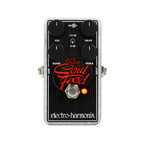 Electro Harmonix Bass Soul Food Transparent Bass Overdrive Pedal