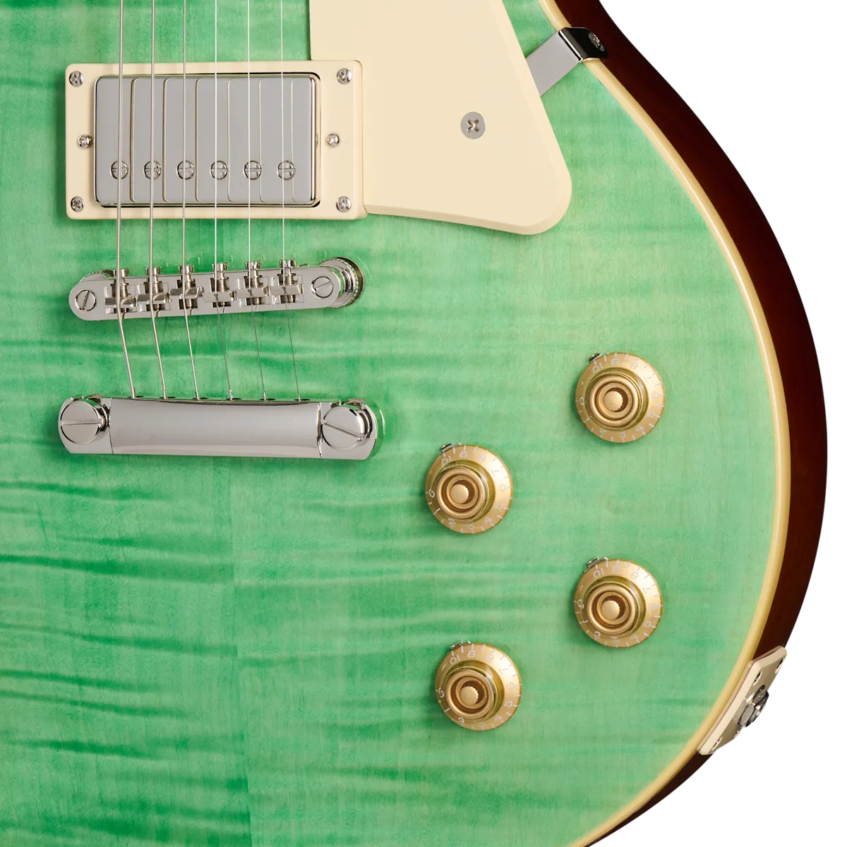 Epiphone Les Paul Standard 50s Figured Top Seafoam Green