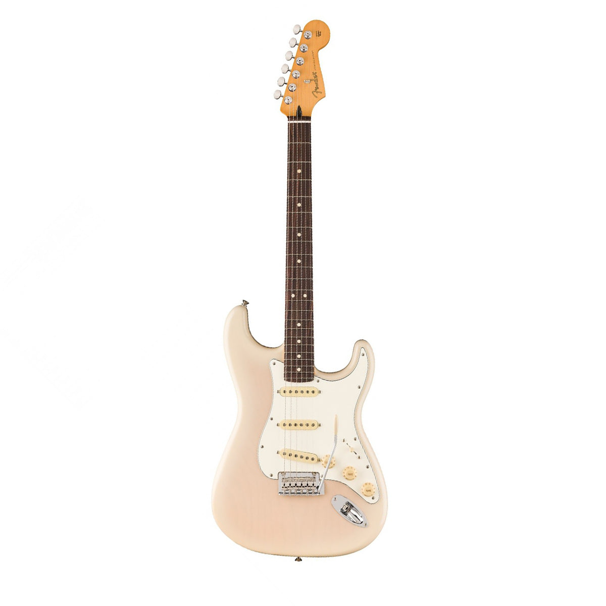 Đàn Guitar Điện Fender Player II Stratocaster SSS màu White Blonde bàn phím Rosewood