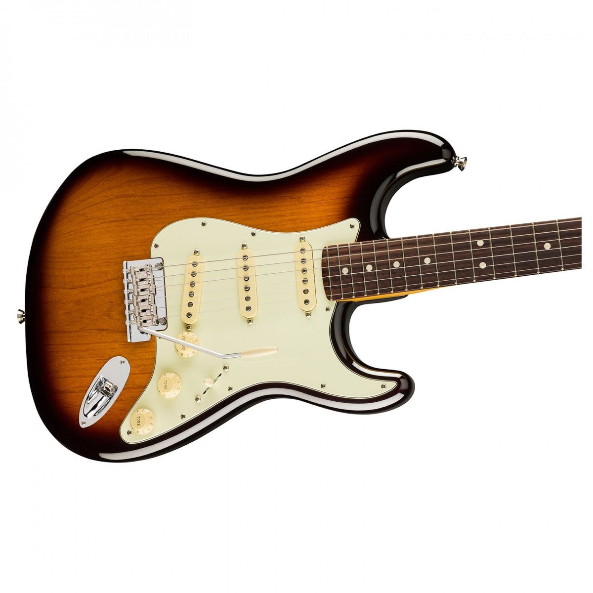 Đàn Guitar Điện Fender American Pro II Stratocaster 70th Anniversary, Rosewood Fingerboard, 2-Color Sunburst, #0177002803