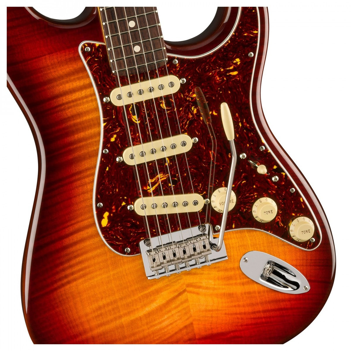 Đàn Guitar Điện Fender 70th Anniversary American Pro II Stratocaster, Rosewood Fingerboard, Comet Burst, #0177000864