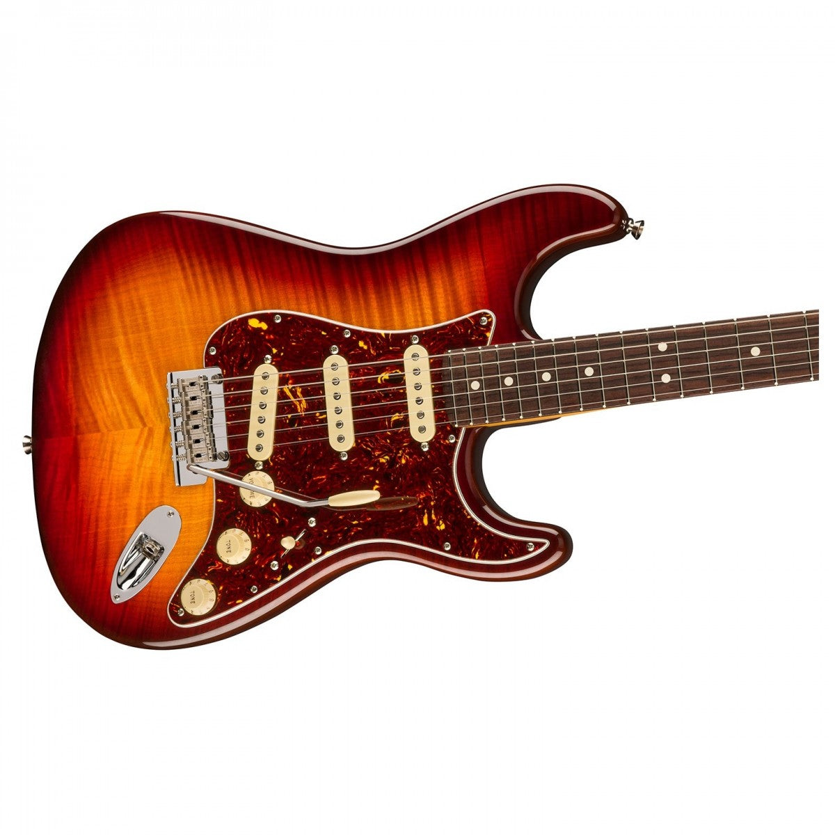 Đàn Guitar Điện Fender 70th Anniversary American Pro II Stratocaster, Rosewood Fingerboard, Comet Burst, #0177000864