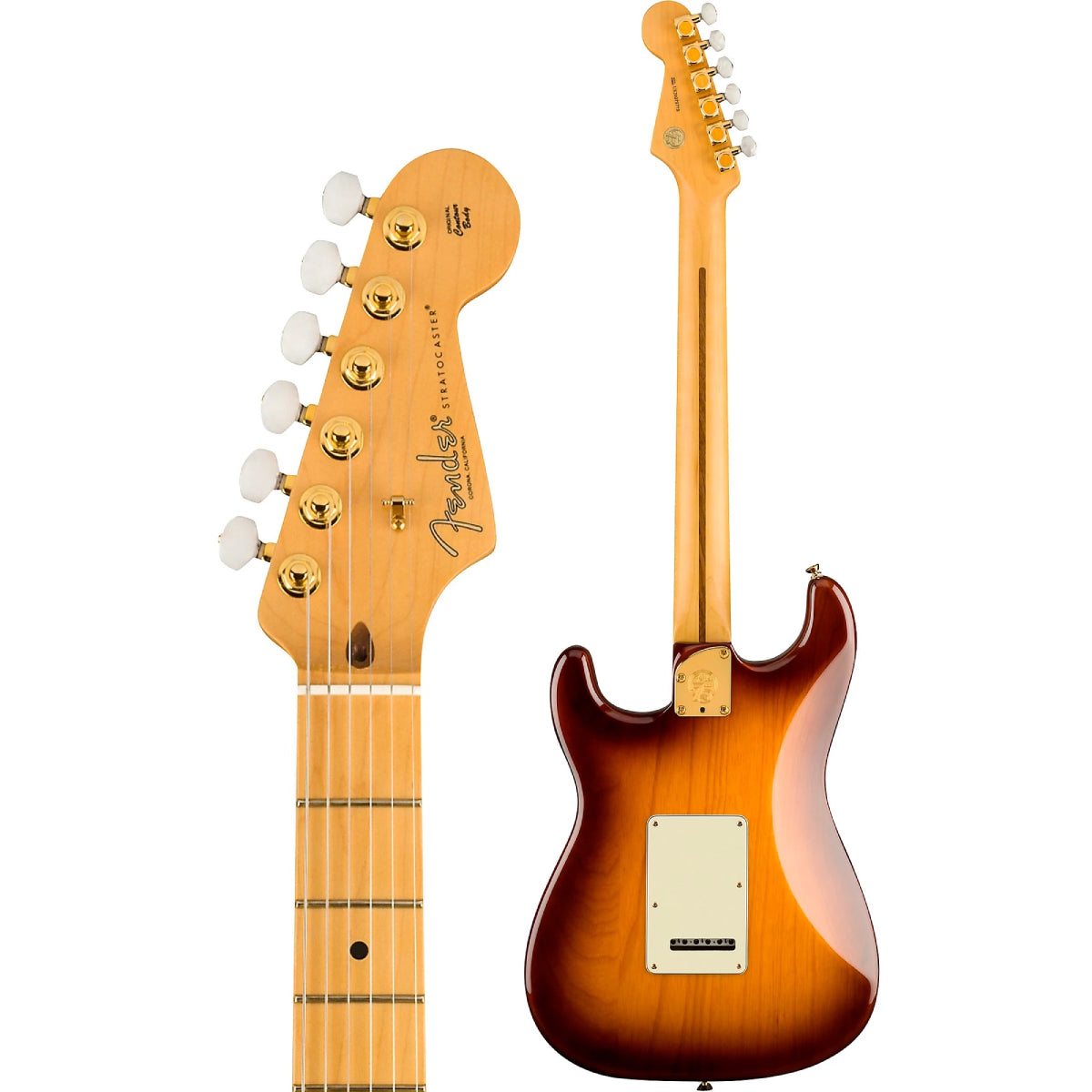 Đàn Guitar Điện Fender 75th Anniversary Commemorative Stratocaster SSS, Maple Fingerboard