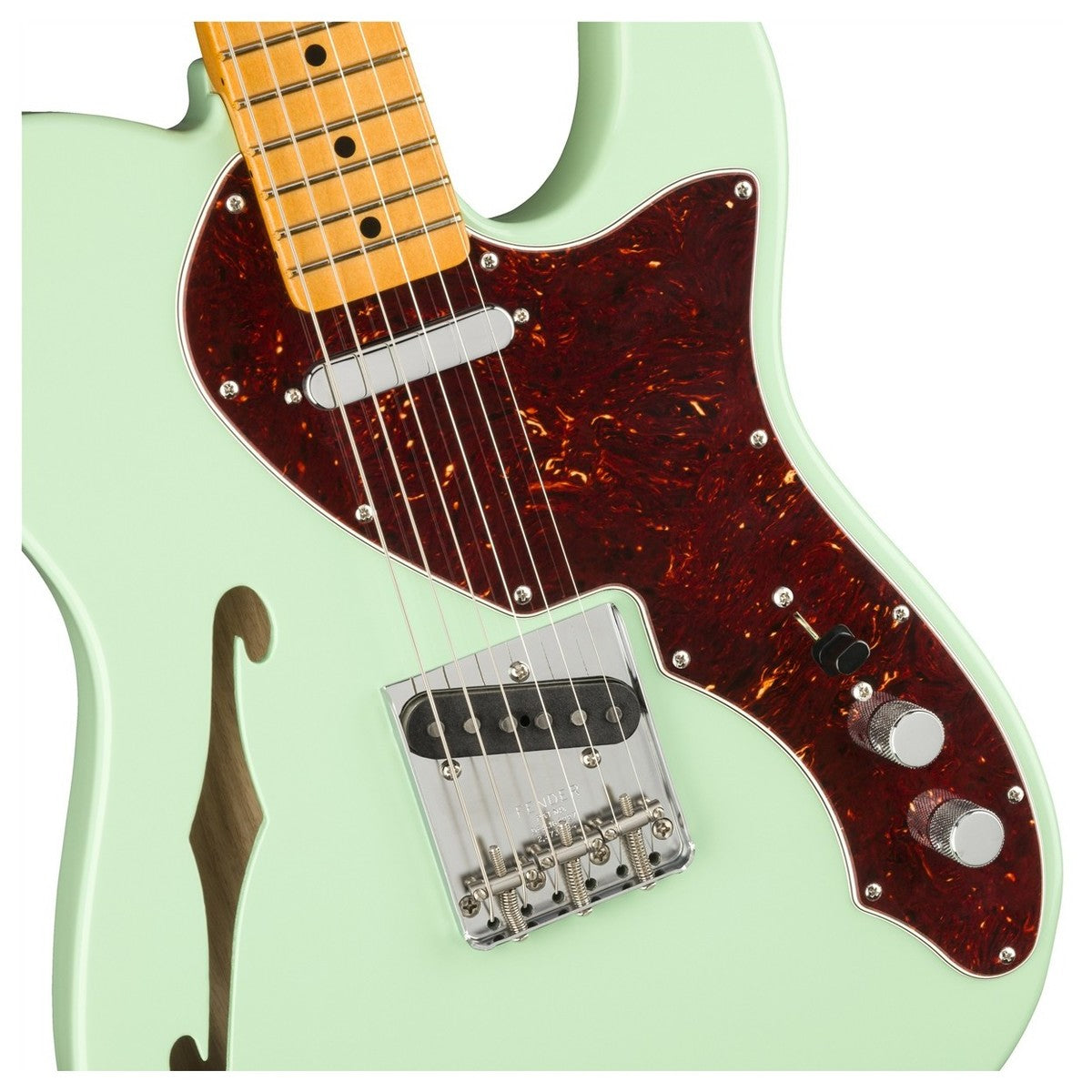Đàn Guitar Điện Fender American Original 60s Telecaster Thinline SS, Maple Fingerboard