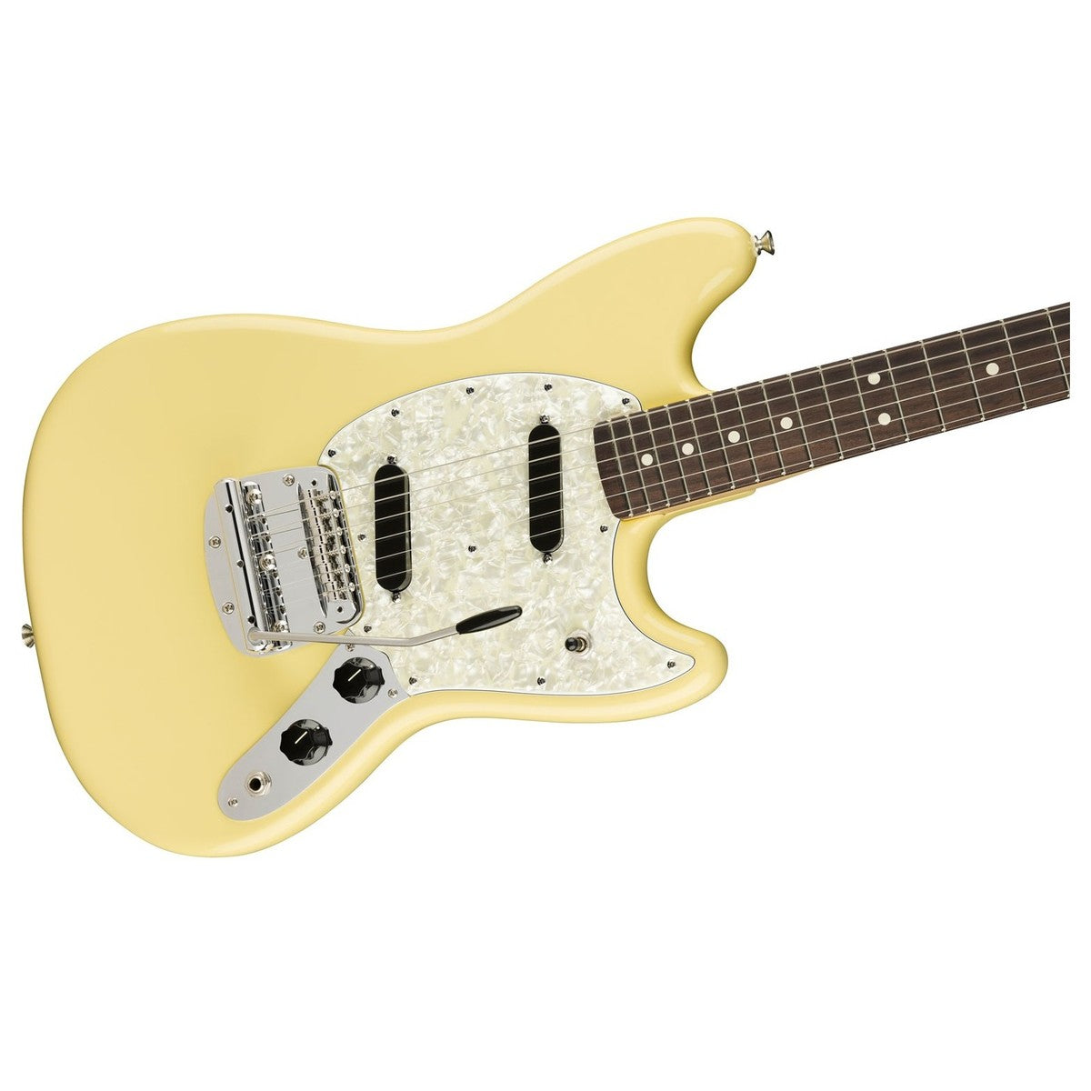 Đàn Guitar Điện Fender American Performer Mustang, Rosewood Fingerboard, Vintage White, #0115510341