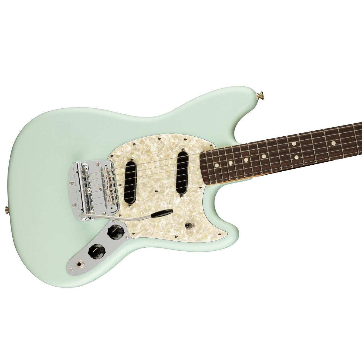 Đàn Guitar Điện Fender American Performer Mustang, Rosewood Fingerboard, Satin Sonic Blue, #0115510372