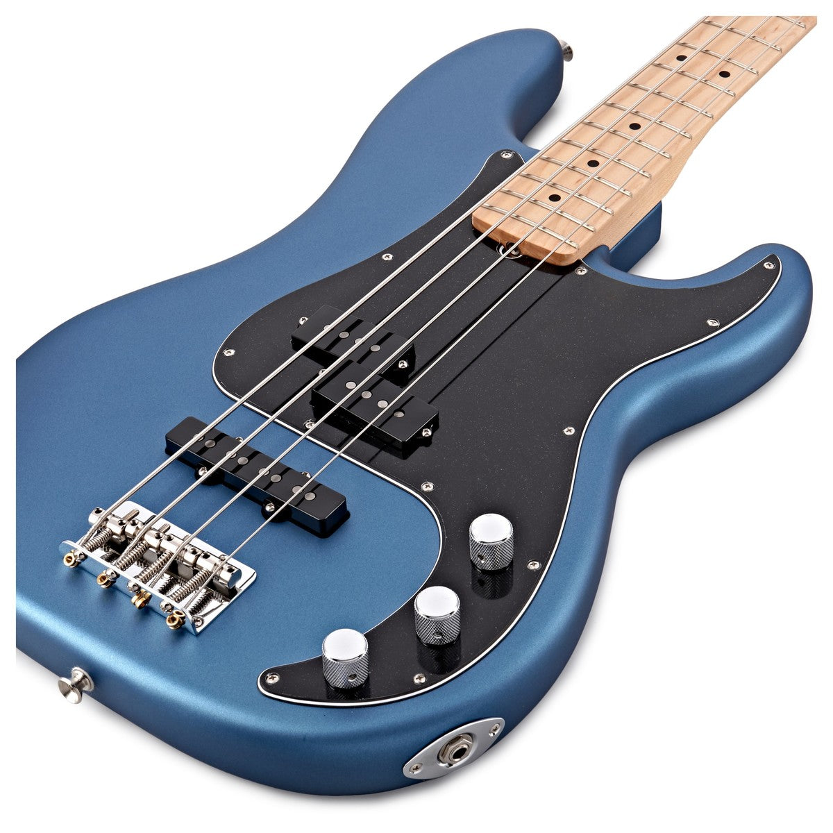 Đàn Guitar Bass Fender American Performer Precision Bass, Maple Fingerboard, Satin Lake Placid Blue, #0198602302