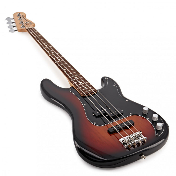 Đàn Guitar Điện Fender American Performer Precision Bass, Rosewood Fingerboard, 3-Tone Sunburst w/Bag, #0198600300