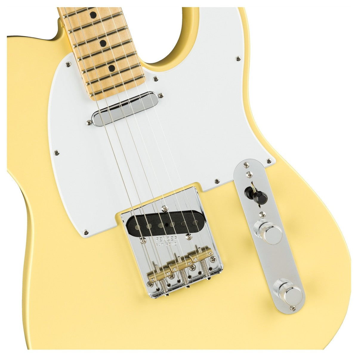 Đàn Guitar Điện Fender American Performer Telecaster SS màu Vintage White bàn phím Maple