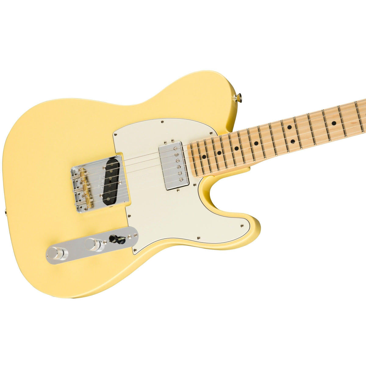 Đàn Guitar Điện Fender American Performer Telecaster Hum, Maple Fingerboard, Vintage White, #0115122341