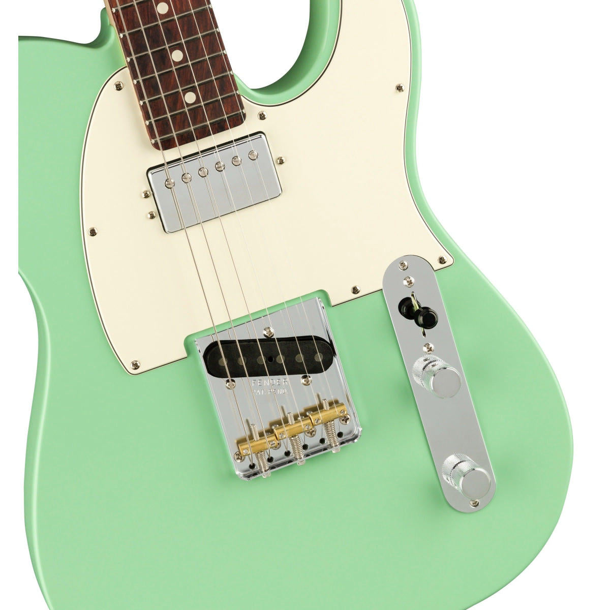 Đàn Guitar Điện Fender American Performer Telecaster Hum, Rosewood Fingerboard, Satin Surf Green, #0115120357
