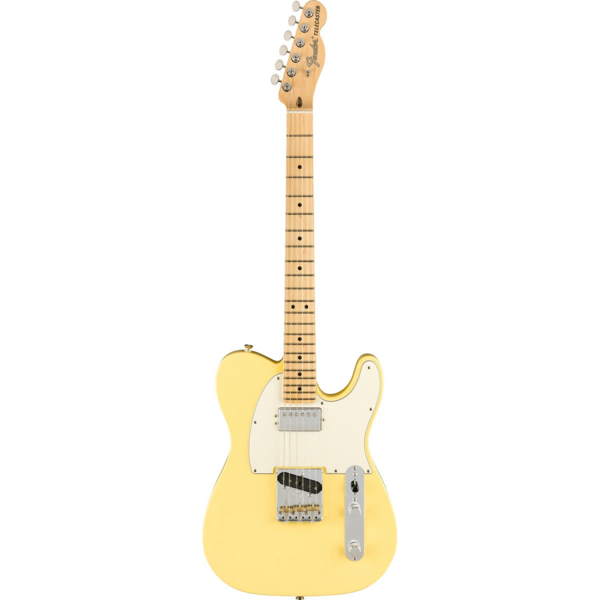 Đàn Guitar Điện Fender American Performer Telecaster Hum, Maple Fingerboard, Vintage White, #0115122341