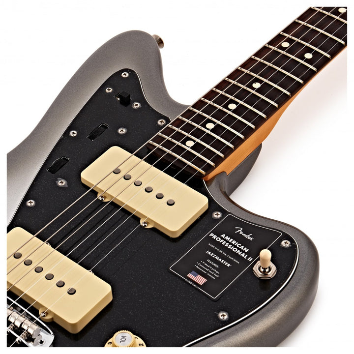 Đàn Guitar Điện Fender American Professional II Jazzmaster, Rosewood Fingerboard, Mercury w/Case, #0113970755