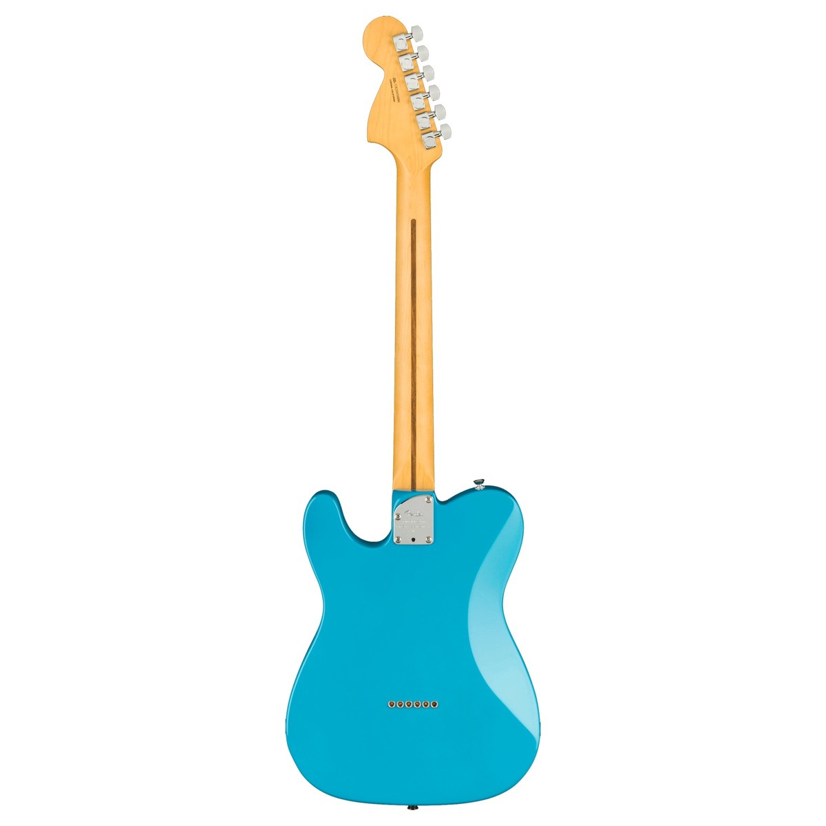 Đàn Guitar Điện Fender American Pro II Telecaster Deluxe, Miami Blue, #0113962719