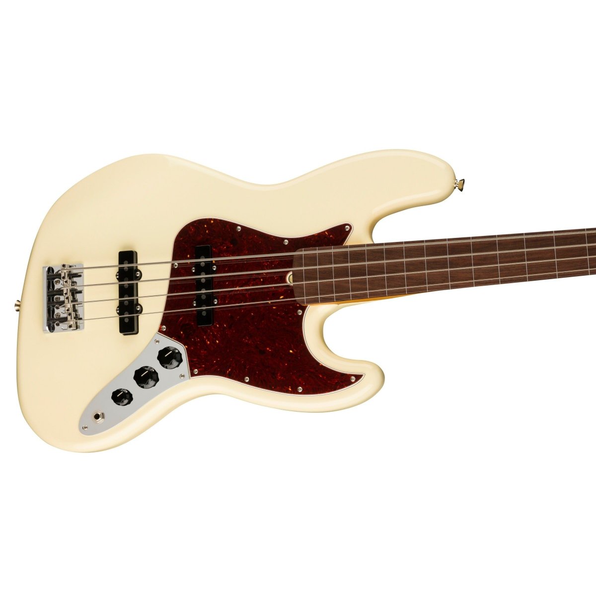 Đàn Guitar Bass Fender American Professional II Jazz Bass, Rosewood Fingerboard, Olympic White, #0194000705