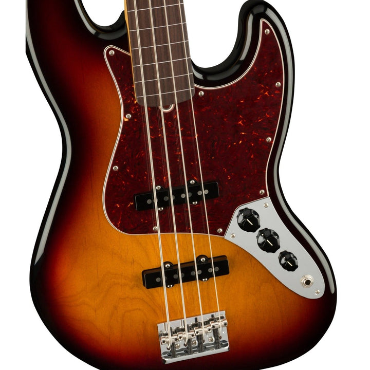 Đàn Guitar Bass Fender American Professional II Jazz Bass Fretless, Rosewood Fingerboard, 3-Color Sunburst, #0194000700