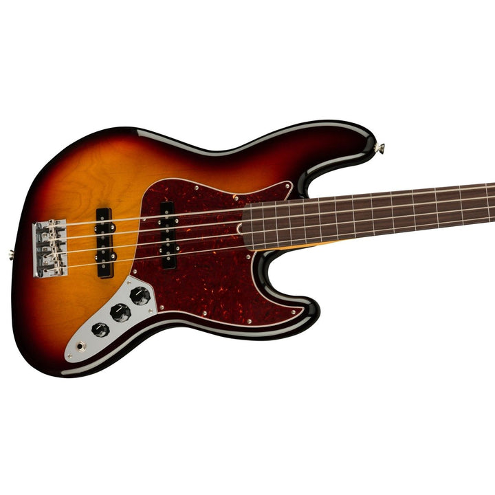 Đàn Guitar Bass Fender American Professional II Jazz Bass Fretless, Rosewood Fingerboard, 3-Color Sunburst, #0194000700