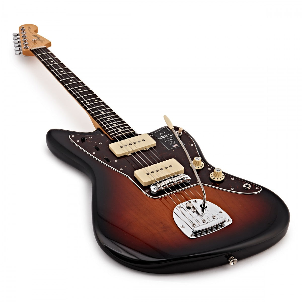 Đàn Guitar Điện Fender American Professional II Jazzmaster, Rosewood Fingerboard, 3-Color Sunburst w/Case, #0113970700