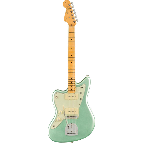 Đàn Guiar Điện Fender American Professional II Jazzmaster Left-Hand, Maple Fingerboard, Mystic Surf Green w/Case, #0113982718