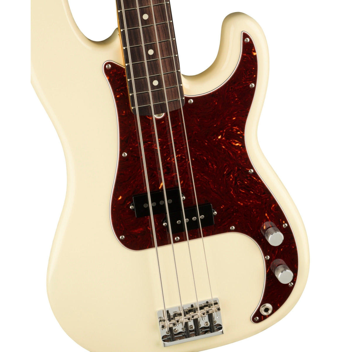 Đàn Guitar Bass Fender American Professional II Precision Bass, Olympic White, #0193930705