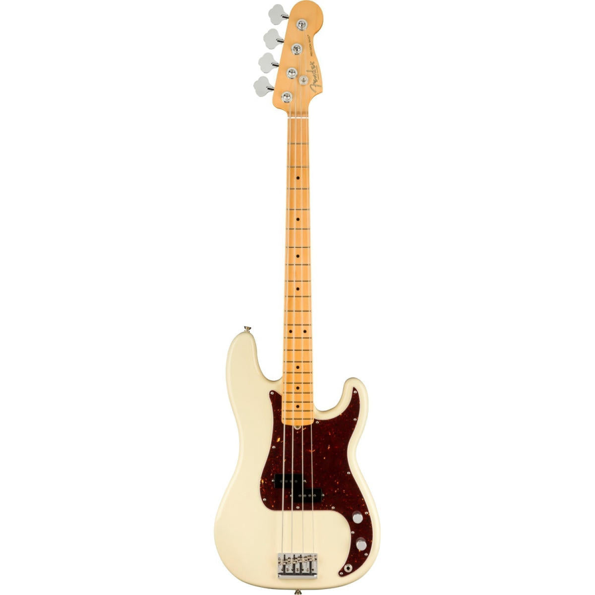 Đàn Guitar Bass Fender American Professional II Precision Bass, Maple Fingerboard, Olympic White, #0193932705