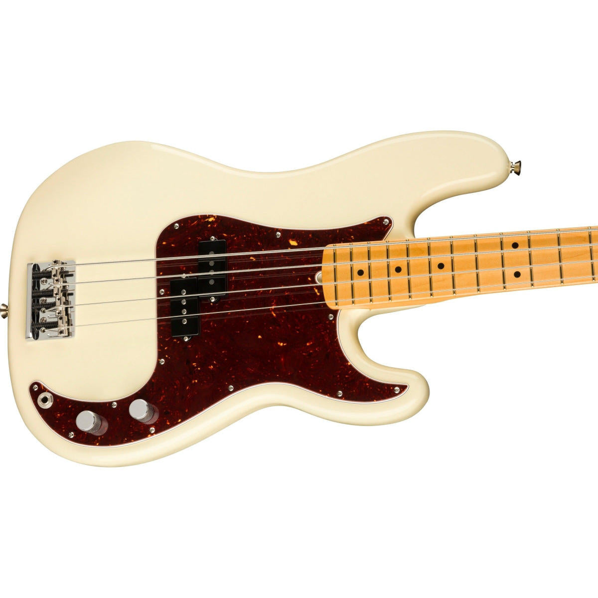 Đàn Guitar Bass Fender American Professional II Precision Bass, Maple Fingerboard, Olympic White, #0193932705