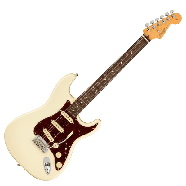 Đàn Guitar Điện Fender American Professional II Stratocaster, Rosewood Fingerboard, Olympic White, #0113900705