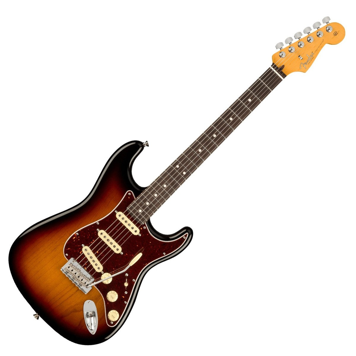 Đàn Guitar Điện Fender American Professional II Stratocaster SSS màu 3 Tone Sunburst bàn phím Rosewood