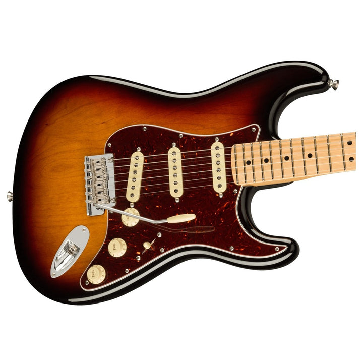 Đàn Guitar Điện Fender American Professional II Stratocaster, Maple Fingerboard, 3-Tone Sunburst, #0113902700