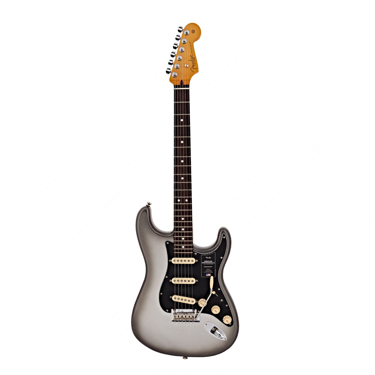 Đàn Guitar Điện Fender American Professional II Stratocaster SSS màu Mercury bàn phím Rosewood