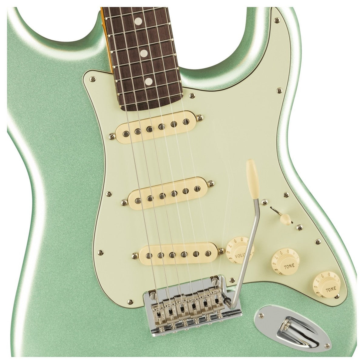 Đàn Guitar Điện Fender American Professional II Stratocaster, Rosewood Fingerboard, Mystic Surf Green, #0113900718