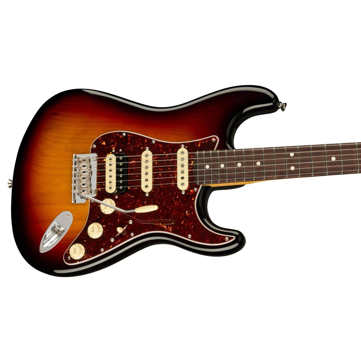 Đàn Guitar Điện Fender American Professional II Stratocaster HSS, Rosewood Fingerboard, 3-Color Sunburst, #0113910700