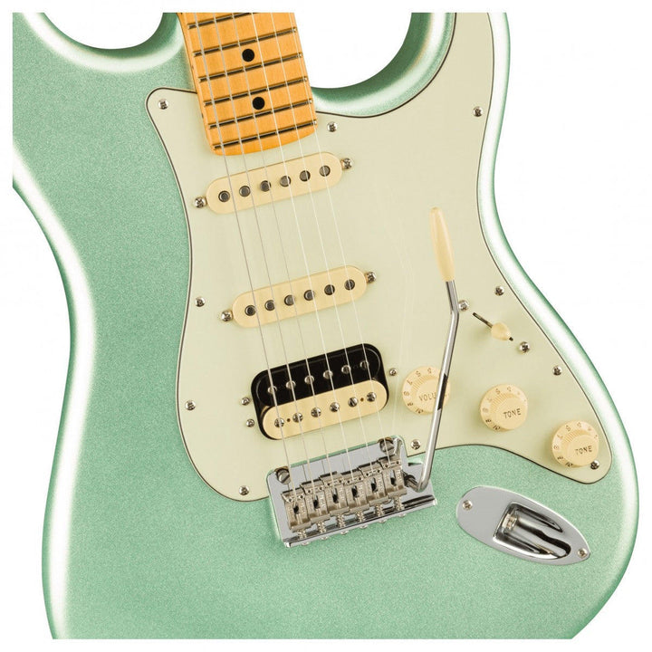 Đàn Guitar Điện Fender American Professional II Stratocaster HSS, Maple Fingerboard, Mystic Surf Green, #0113912718