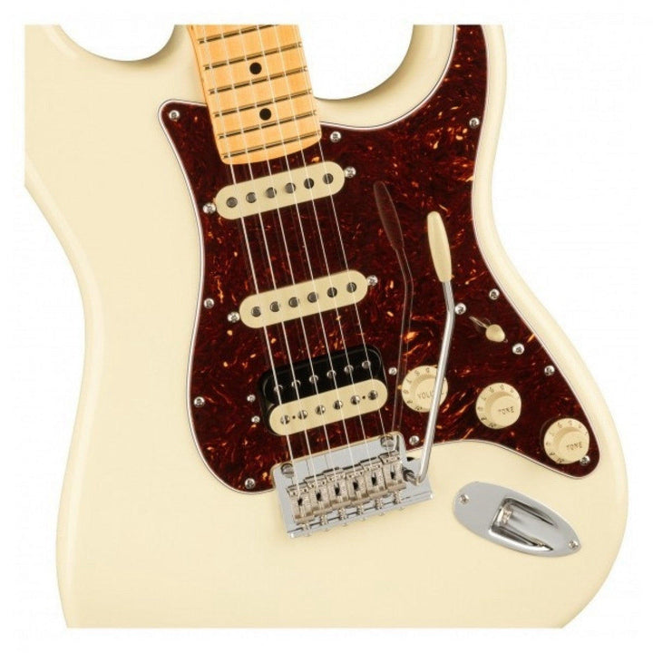 Đàn Guitar Điện Fender American Professional II Stratocaster HSS, Maple Fingerboard, Olympic White, #0113912705