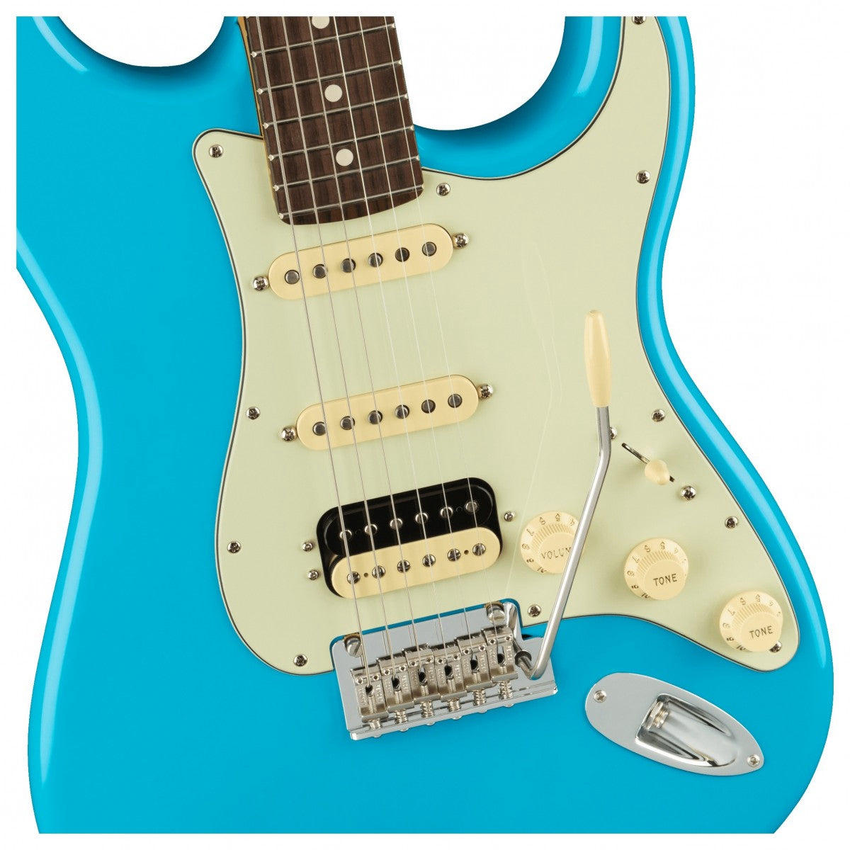 Đàn Guitar Điện Fender American Professional II Stratocaster HSS, Miami Blue, #0113910719