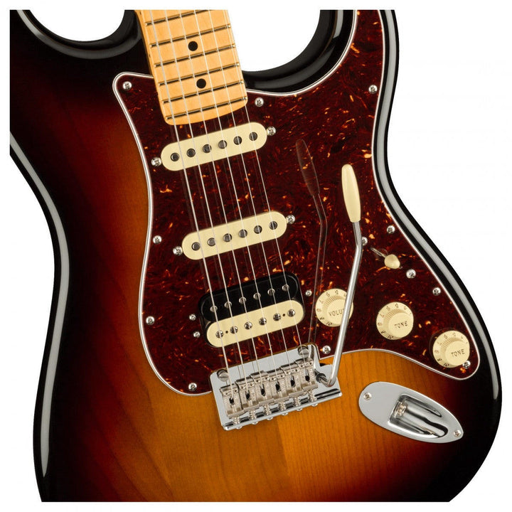 Đàn Guitar Điện Fender American Professional II Stratocaster HSS, Maple Fingerboard, 3-Color Sunburst, #0113912700