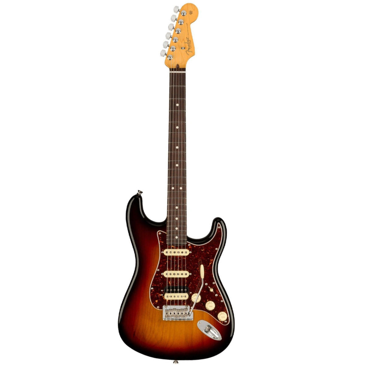 Đàn Guitar Điện Fender American Professional II Stratocaster HSS, Rosewood Fingerboard, 3-Color Sunburst, #0113910700
