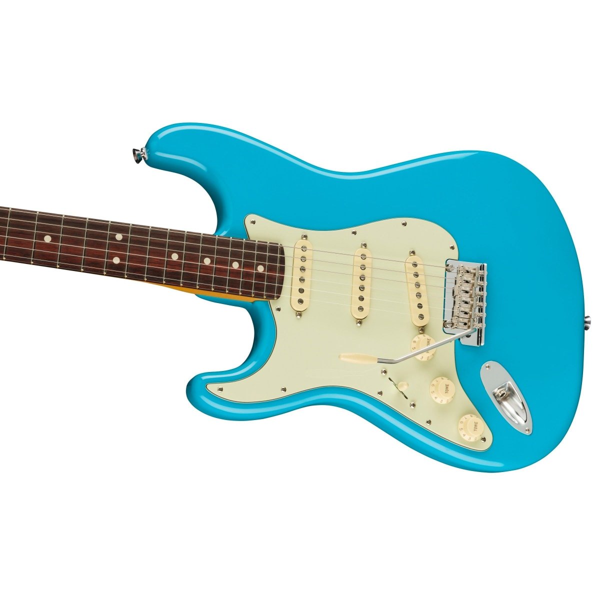 Đàn Guitar Điện Fender American Professional II Stratocaster Left-Hand, Miami Blue, #0113930719