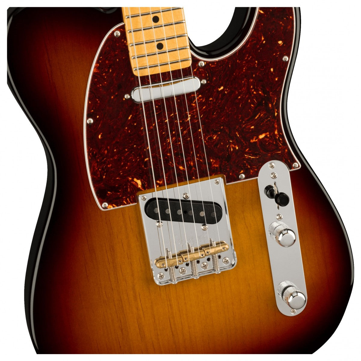 Đàn Guitar Điện Fender American Professional II Telecaster, Maple Fingerboard, 3-Color Sunburst, #0113942700