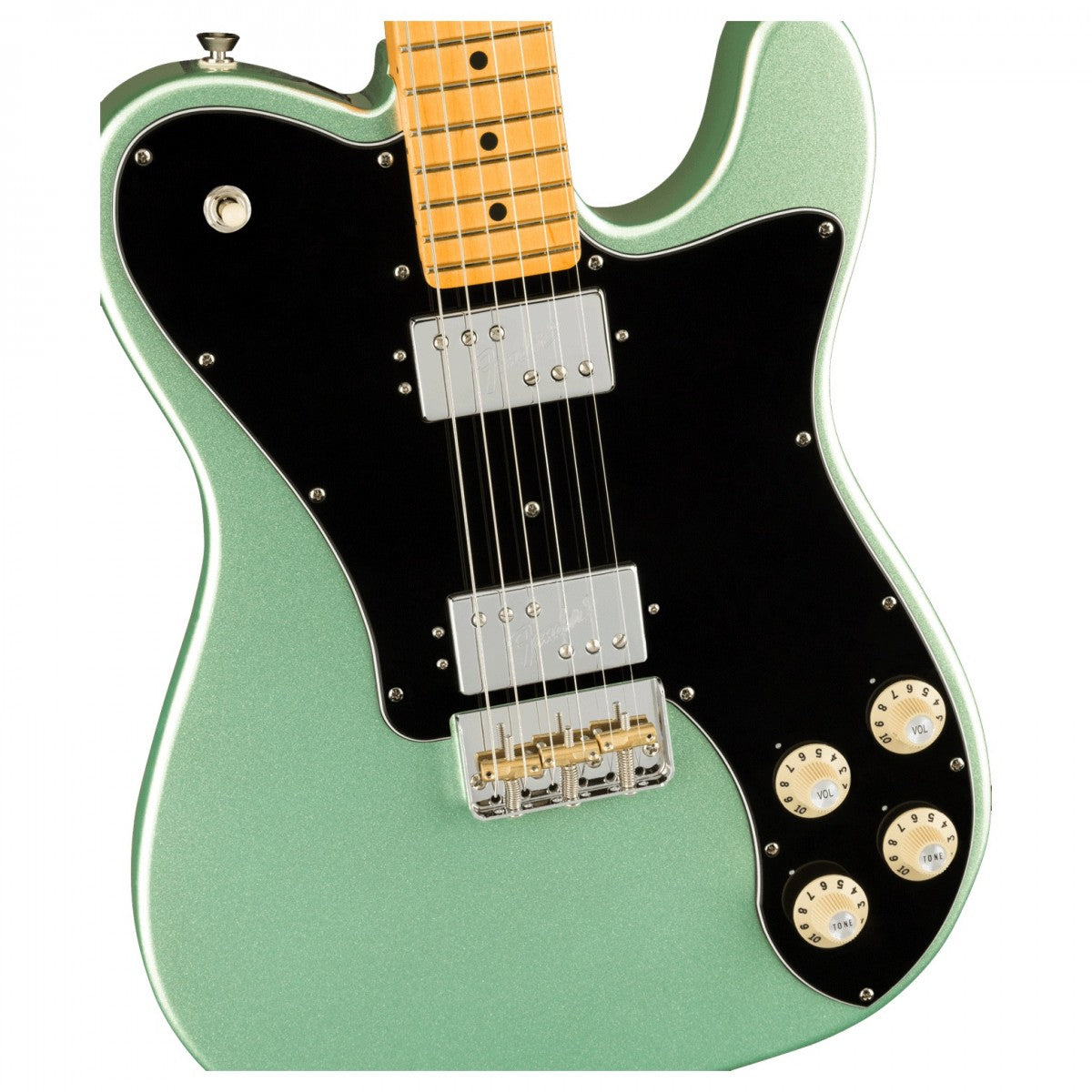Đàn Guitar Điện Fender American Pro II Telecaster Deluxe, Maple Fingerboard, Mystic Surf Green, #0113962718