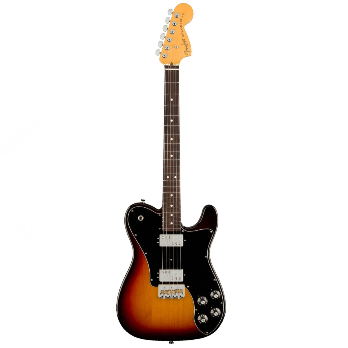 Đàn Guitar Điện Fender American Professional II Telecaster Deluxe HH màu 3 Color Sunburst bàn phím Rosewood